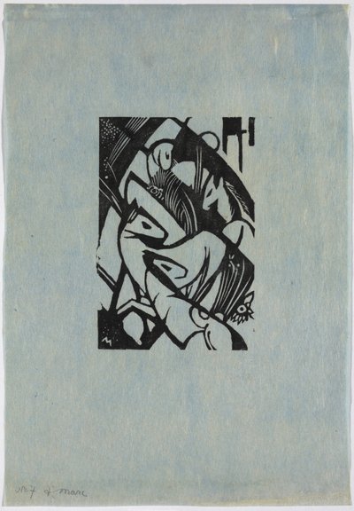 Cavalos de Salto de Franz Marc