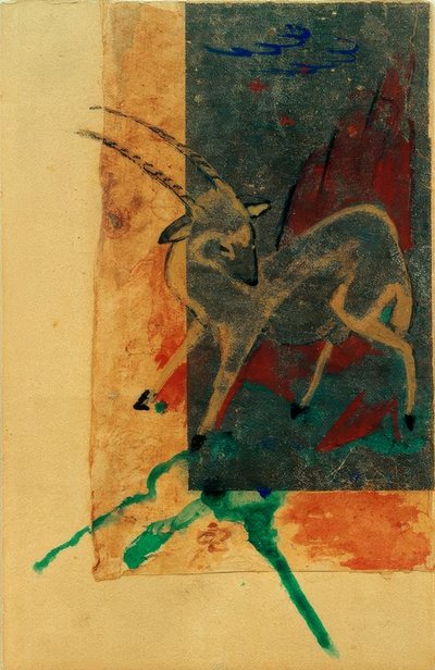 Capricórnio de Franz Marc