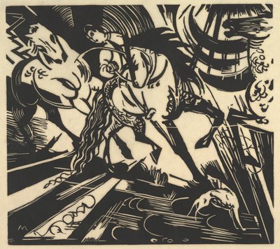 A escola de equitação de Franz Marc
