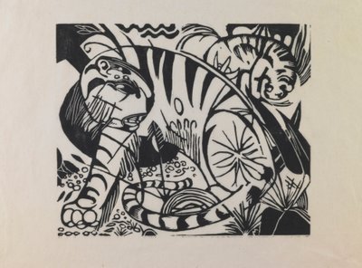 Tigresa de Franz Marc