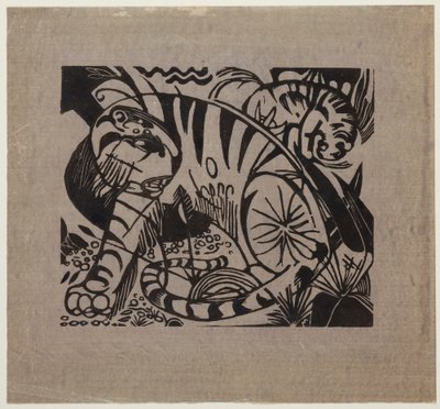 Tigresa de Franz Marc