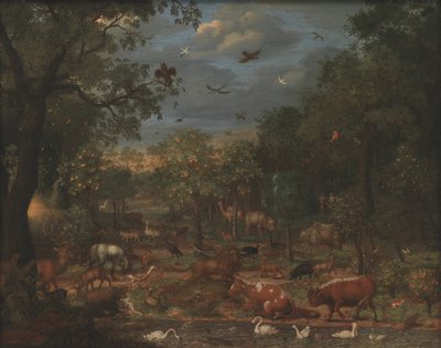 Paraíso antes da queda do homem de Franz Rösel von Rosenhof