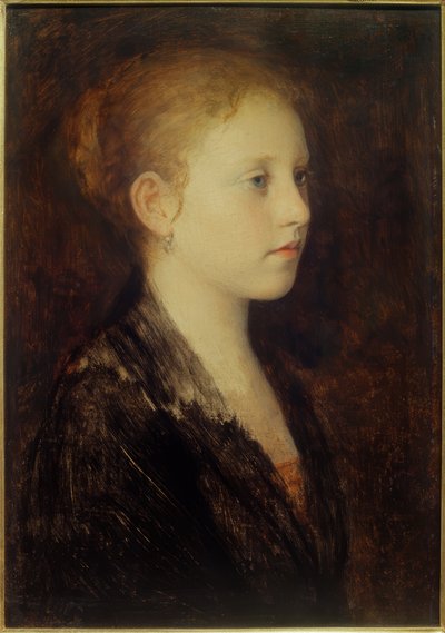 cabeça da menina de Franz Rumpler