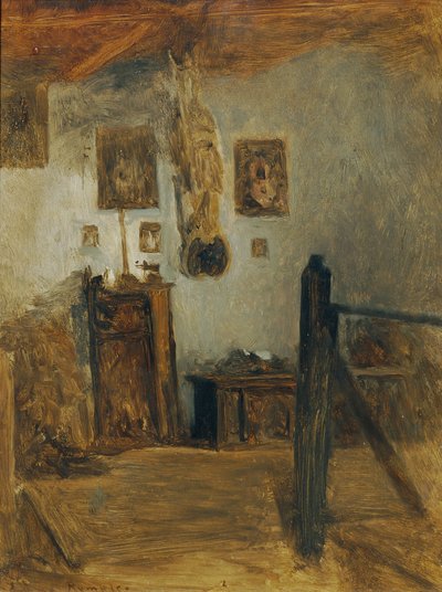 Antecâmara do local de nascimento do artista de Franz Rumpler