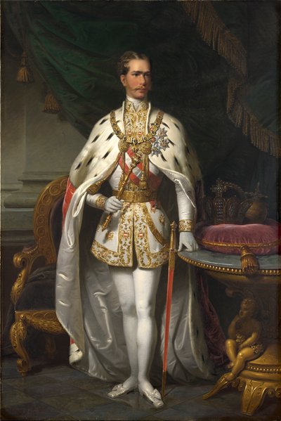 Imperador Franz José I de Franz Russ der Jüngere