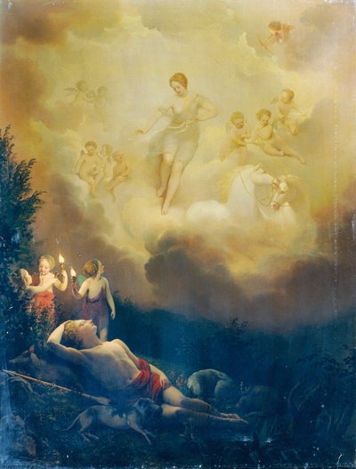 Diana e Endymion de Franz Schrotzberg