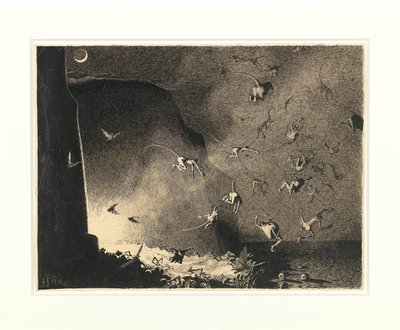Portão do Inferno, 1916. de Franz Sedlacek