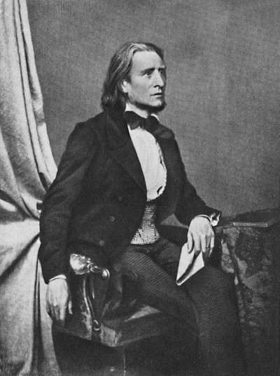 Franz Liszt, c1860, 1939 de Franz Seraph Hanfstaengl