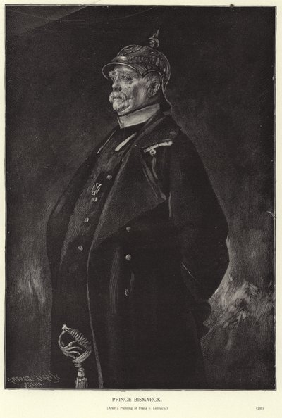 Otto von BIsmarck de Franz Seraph von Lenbach