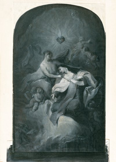 Desenho para um Altar de Theresa de Franz Sigrist d. Ä.
