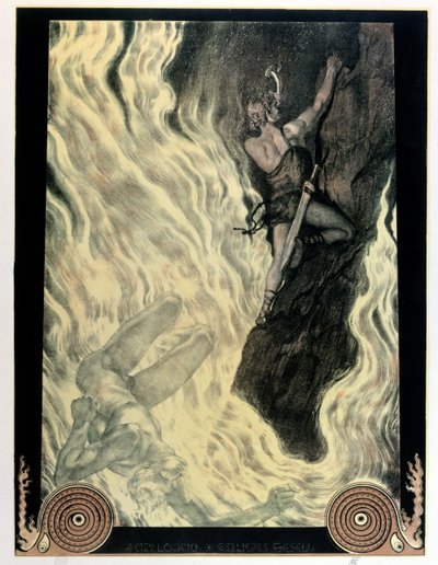 Siegfried e Locke, ilustração de 