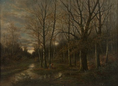 Au paisagem perto de Lundenburg de Franz Stephan Paschinger