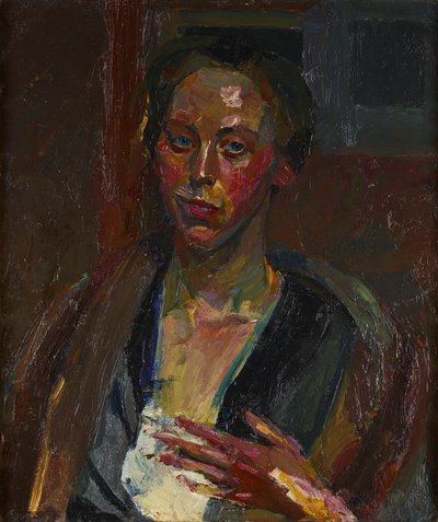 A pintora sueca Ella Wanner de Franz Wiegele