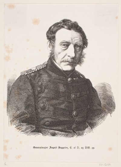 Major General August Baggesen de Franz Wilhelm Obermann
