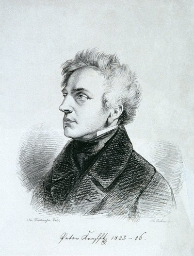 O pintor Johann Peter Krafft de Franz Xaver Stöber