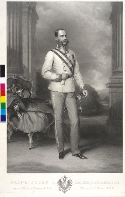 Imperador da Áustria Franz Joseph I de Franz Xaver Winterhalter