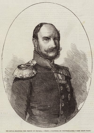 Sua Alteza Real o Príncipe da Prússia de Franz Xaver Winterhalter