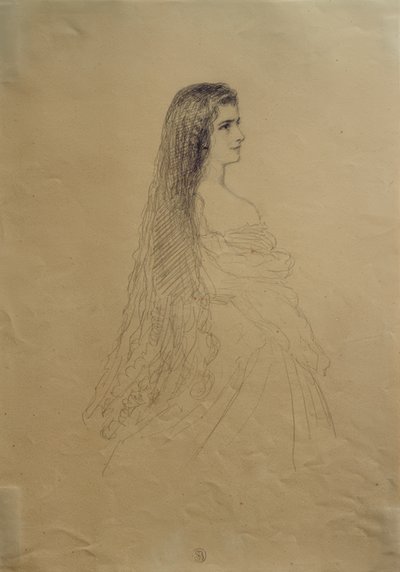 Imperatriz Isabel da Áustria de Franz Xaver Winterhalter