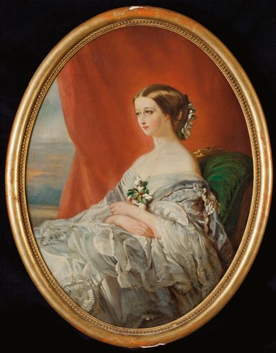 Retrato da imperatriz Eugénie de Franz Xaver Winterhalter