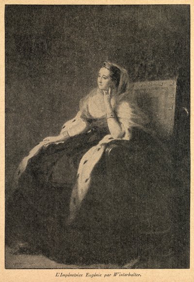 Retrato da Imperatriz Eugénia de Franz Xaver Winterhalter