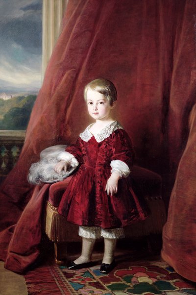 Retrato de Louis d&39;Orleans de Franz Xaver Winterhalter