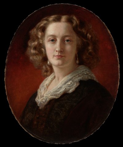 Retrato de Zofia, nascida Branicki, Odescalchi (1821-1886) de Franz Xaver Winterhalter
