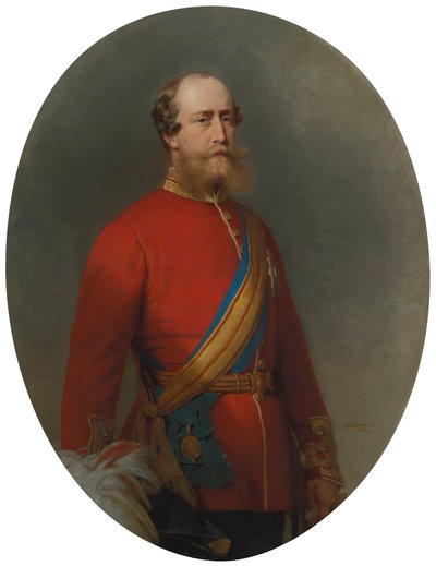 Príncipe Cristiano de Schleswig-Holstein (1831-1917) de Franz Xaver Winterhalter