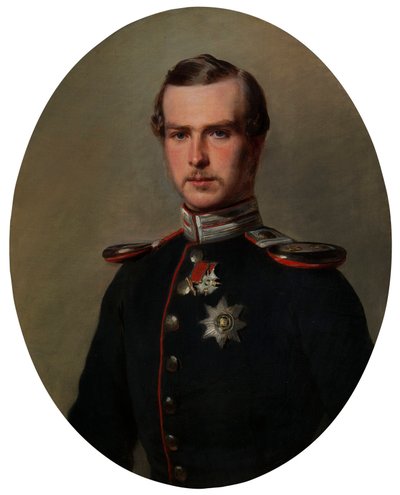 Príncipe Luís de Hesse, mais tarde Grão-Duque Luís IV de Hesse (1837-1892) de Franz Xaver Winterhalter