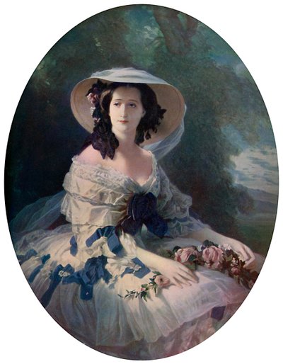 A imperatriz Eugenie, século XIX, c1920 de Franz Xaver Winterhalter