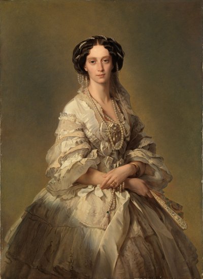 Czarina Maria Alexandrovna da Rússia de Franz Xaver Winterhalter