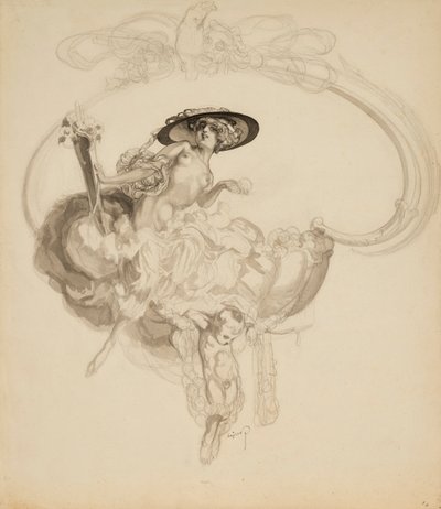 Bayros Franz von - Venus triumphans de Franz von Bayros