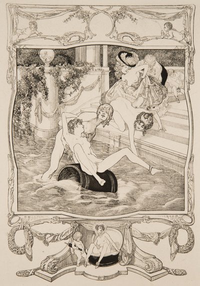Coleção de fantasias galantes e eróticas. de Franz von Bayros