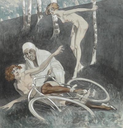 Ilustração erótica. de Franz von Bayros