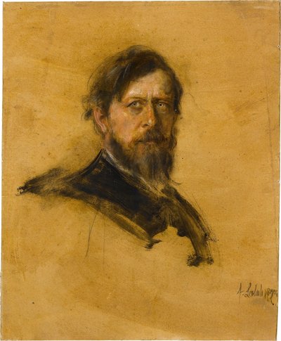 Retrato de Böcklin de Franz von Lenbach