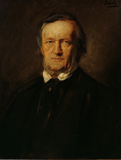Retrato de Richard Wagner de Franz von Lenbach