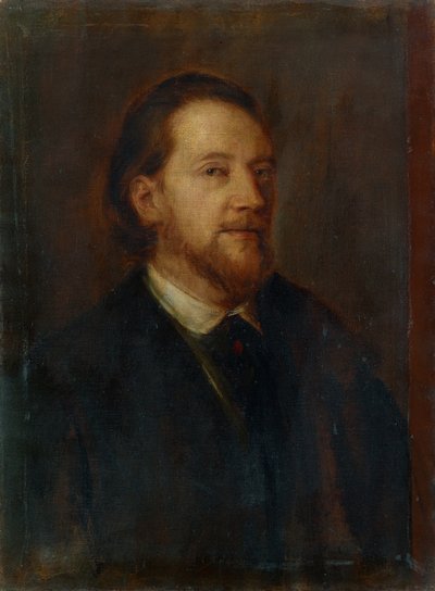 Retrato do escritor Rudolph Genée de Franz von Lenbach