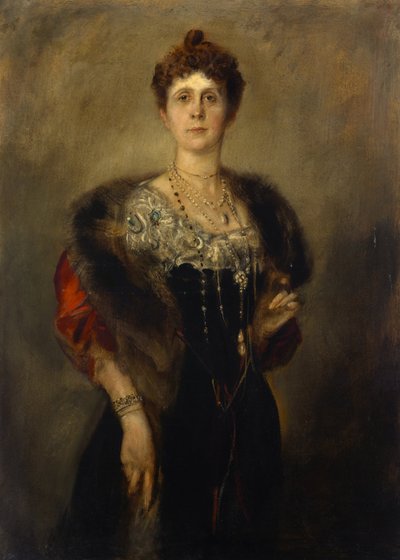 Emma Mumm (von Schwarzenstein) de Franz von Lenbach