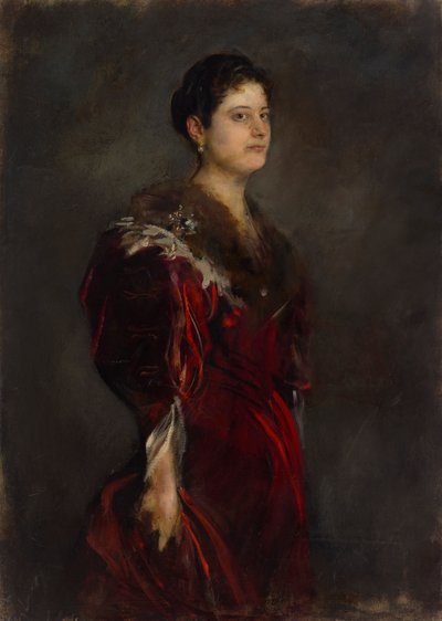 Marie, Baronesa de Harkányi de Franz von Lenbach