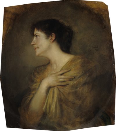 Mary Stuck (née Lindpaintner) de Franz von Lenbach