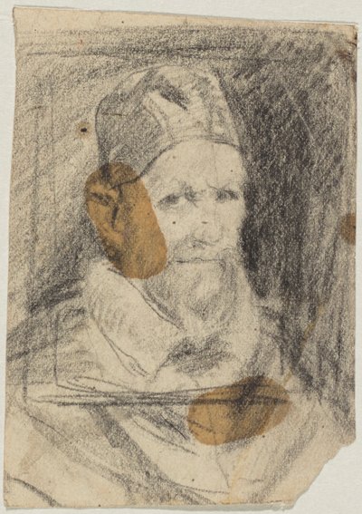 Papa Inocêncio X segundo Velázquez de Franz von Lenbach