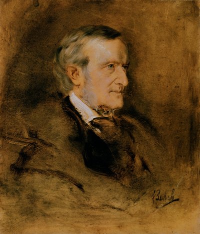 Richard Wagner de Franz von Lenbach