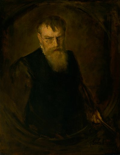 Autorretrato de Franz von Lenbach