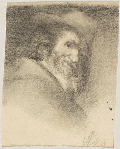 Esboço segundo Vásquez; cabeça de Menipo; original: Madrid, Prado de Franz von Lenbach