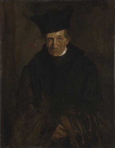 O teólogo Ignaz von Döllinger de Franz von Lenbach