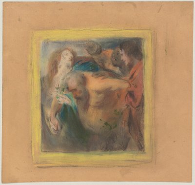 Sileno embriagado; segundo Rubens, variação livre de Franz von Lenbach
