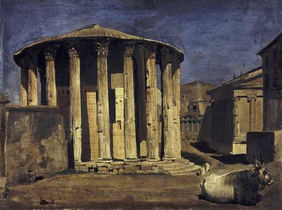 Templo de Vesta em Roma de Franz von Lenbach