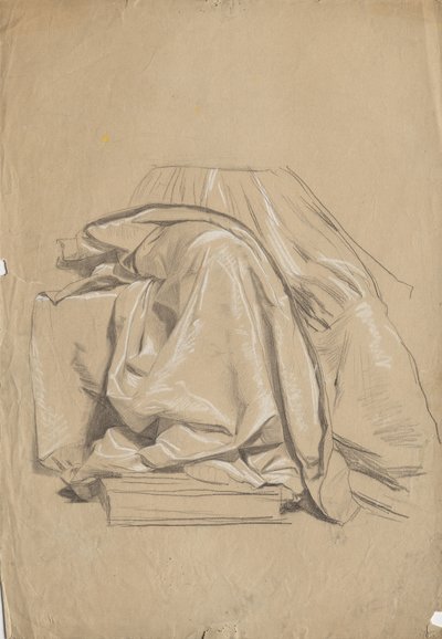 Draperiestudie de Franz von Matsch
