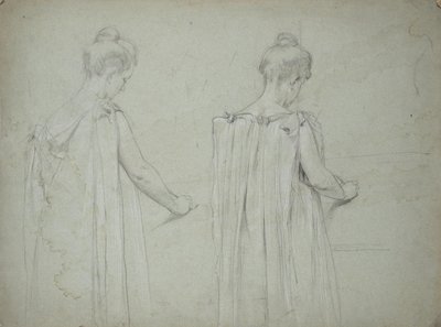 Coleção de 84 desenhos e pinturas de Franz von Matsch