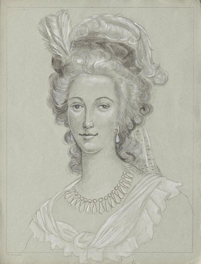 Rainha Maria Antonieta de Franz von Matsch