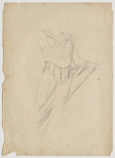 Torso com couraça de peito de Franz von Matsch